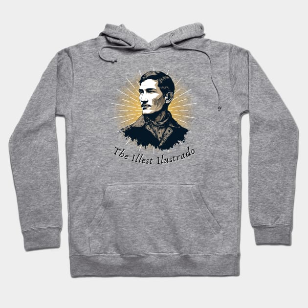 Jose Rizal Ilustrado Hoodie by Moonwing